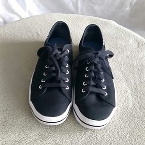 Black Lace up Sneakers from Keds